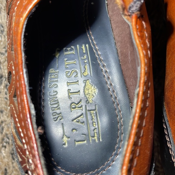 Spring Step‎ L'Artiste Arabella Women’s Leather Ankle Boot Black and Brown. - Picture 7 of 8